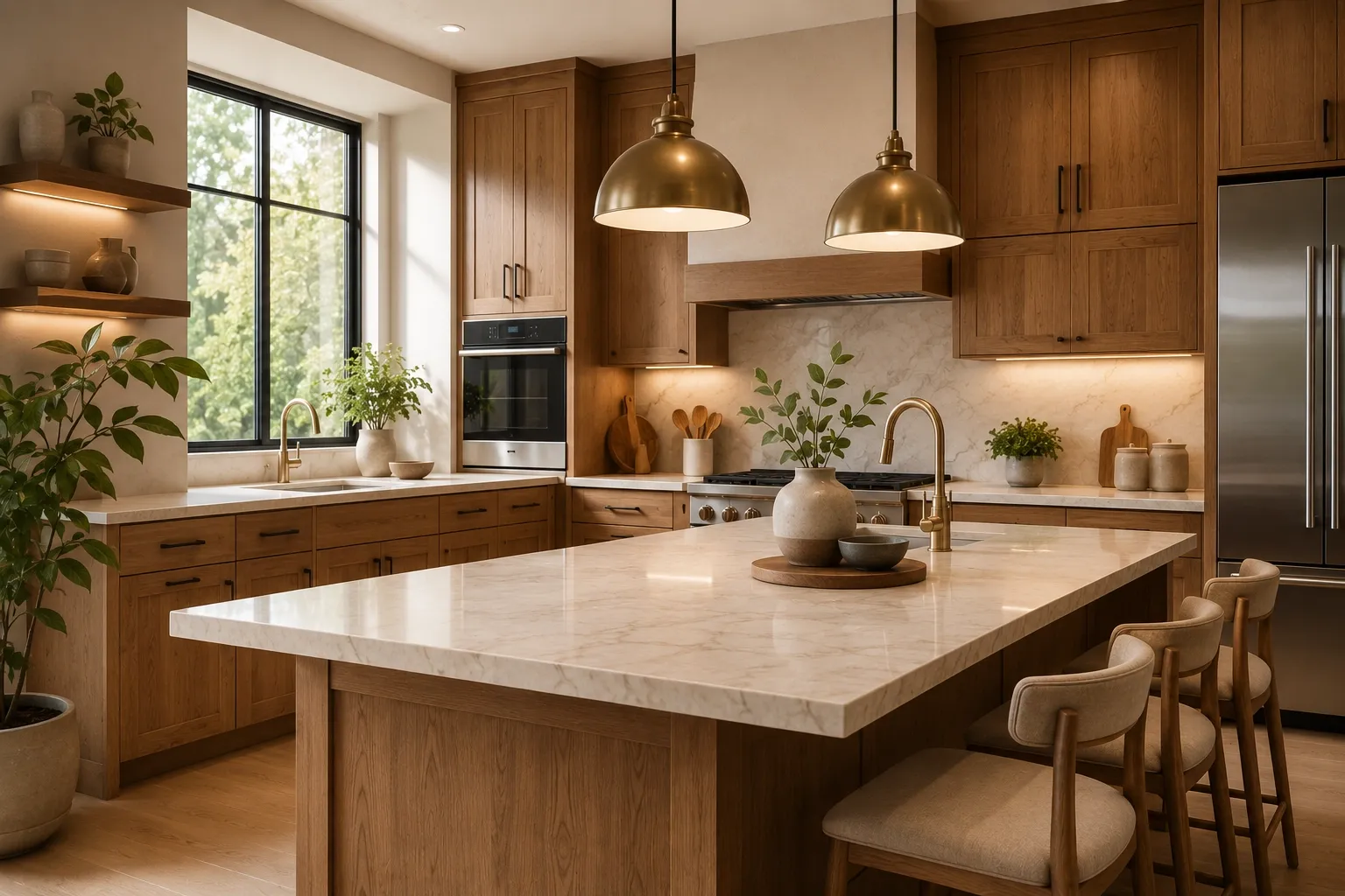 2026 Kitchen Remodeling Trends: Warm Tones, Smart Tech & Wood Cabinets